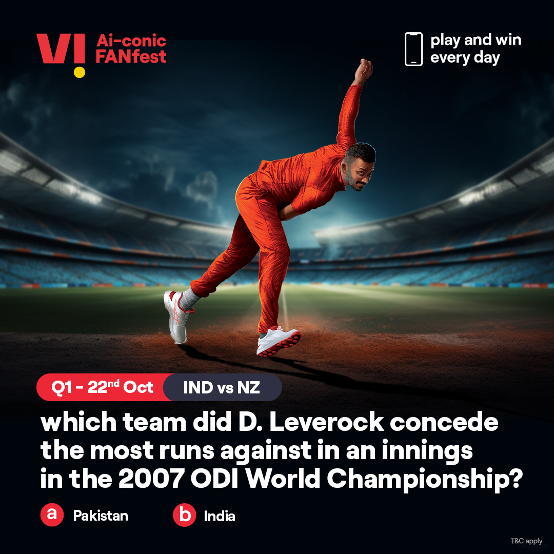 ViCustomerCare's tweet photo. Their game has started, and so has yours. Share the right answer to all the questions of the day using #ViAiconicFANfest and you could stand a chance to win a #smartphone.

Go on, take your shot.

#ContestAlert #WorldCup #Cricket #CricketContest #Play2Win #Contest #INDvsNZ https://t.co/1iRTYuTrDY