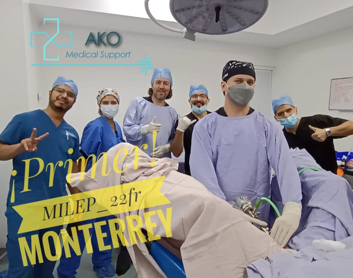 AkoMedical's tweet photo. Great experience in Monterrey, Mexico!!! @DrRodriguezUro @Dr_Kingdney #HOLEP #MILEP #22fr @RzGmbh @FCAFigueiredo @AkoMedical Thank you #Dr Juan Zapata González for your time and expertise!!! https://t.co/uMeLAPMN1k