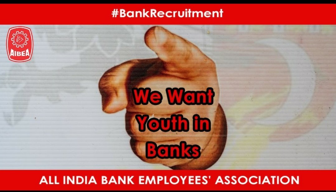 #BankRecruitment
<a href="/PMOIndia/">PMO India</a> <a href="/nsitharaman/">Nirmala Sitharaman</a>
<a href="/ChVenkatachalam/">CH VENKATACHALAM</a> <a href="/pinarayivijayan/">Pinarayi Vijayan</a> 
<a href="/BinoyViswam1/">Binoy Viswam</a> 
<a href="/ShashiTharoor/">Shashi Tharoor</a>
#BankRecruitment