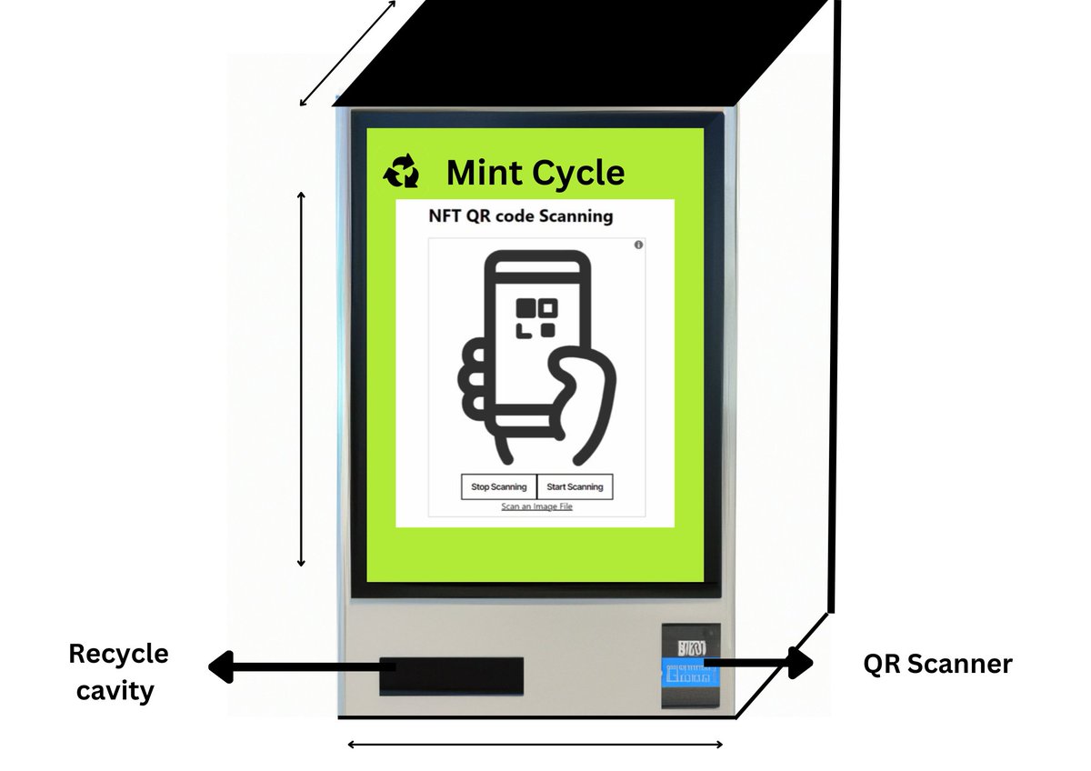 Mint_Cycle's tweet photo. 🤖 Little sneak peek of the blueprint of our reverse vending machine of Mint Cycle!
From concept to reality, we're on the path to changing the way you recycle. Stay tuned for more updates! 💡🤯 #SolanaHyperdrive #OPOS #MintCycle https://t.co/t8PIu4aHaZ