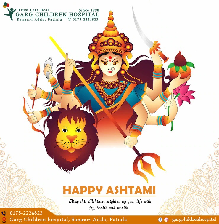 GargHospital's tweet photo. #HappyAshtami
#GargChildrenHospital
#BestHospital #BestDoctors #ChildSpecialistinPatiala #Care #BabyCare #PatialaDoctors #Pediatrician #BestPediatricianInPatiala #ExperiencedDoctors #SpecializedDoctors #BestInNICU #Affordable #BestTreatment #BestinChildCare #BestHospitalinPatiala https://t.co/i7T0Gny27r