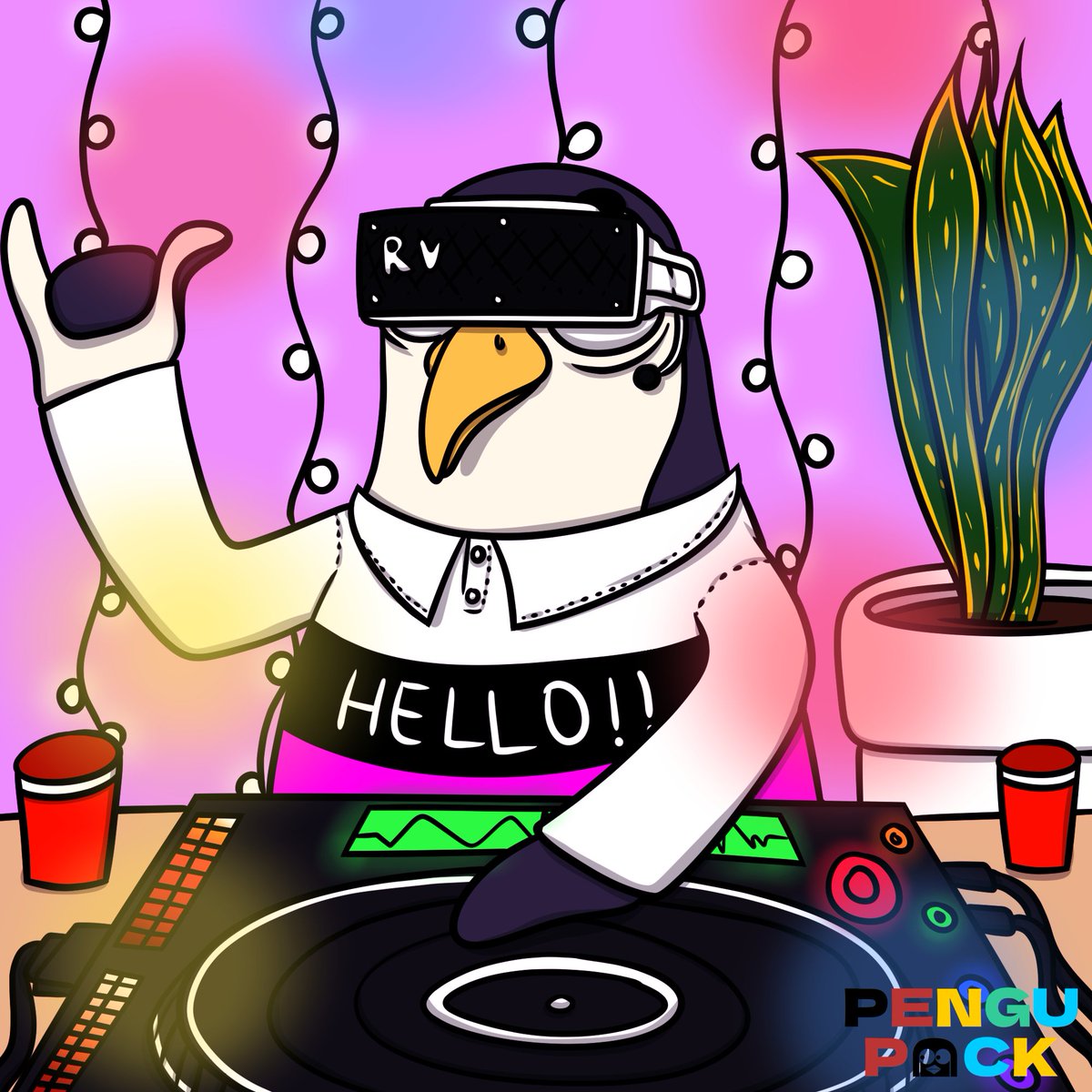 pengupack's tweet photo. GN world... 

Have fun everyday... 
MINT IS LIVE... @opensea
#NFTGiveaway
#NFT #nfts #NFTcollectibles https://t.co/ADR5UVlaKW