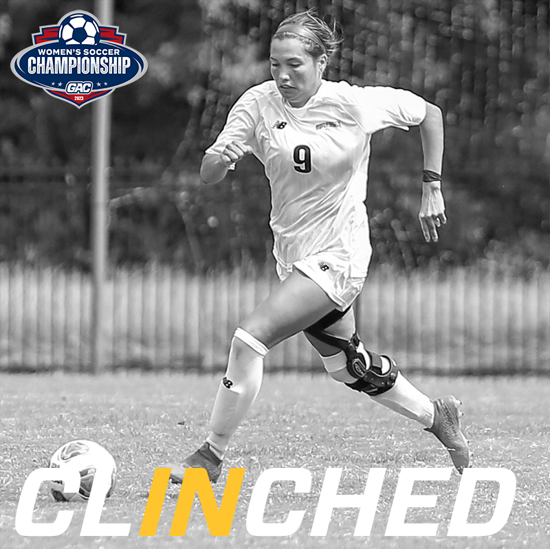Based on Saturday's results <a href="/OuachitaSoccer/">Ouachita Women's Soccer</a> <a href="/OuachitaTigers/">Ouachita Athletics</a> becomes the first team to secure a spot in #theGAC Women's ⚽️ Championships #clINched