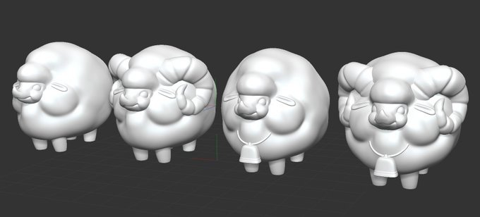 정말정말 오랜만에 하는 모델링 작업..
프린팅용 작업물 자체가 너무 오랜만에 해보는거라 조형작업보다 속비우기랑 출력 최적화 작업하는 하루동안 자꾸 튕기는 지브러쉬랑 씨름하느라 고생했다..