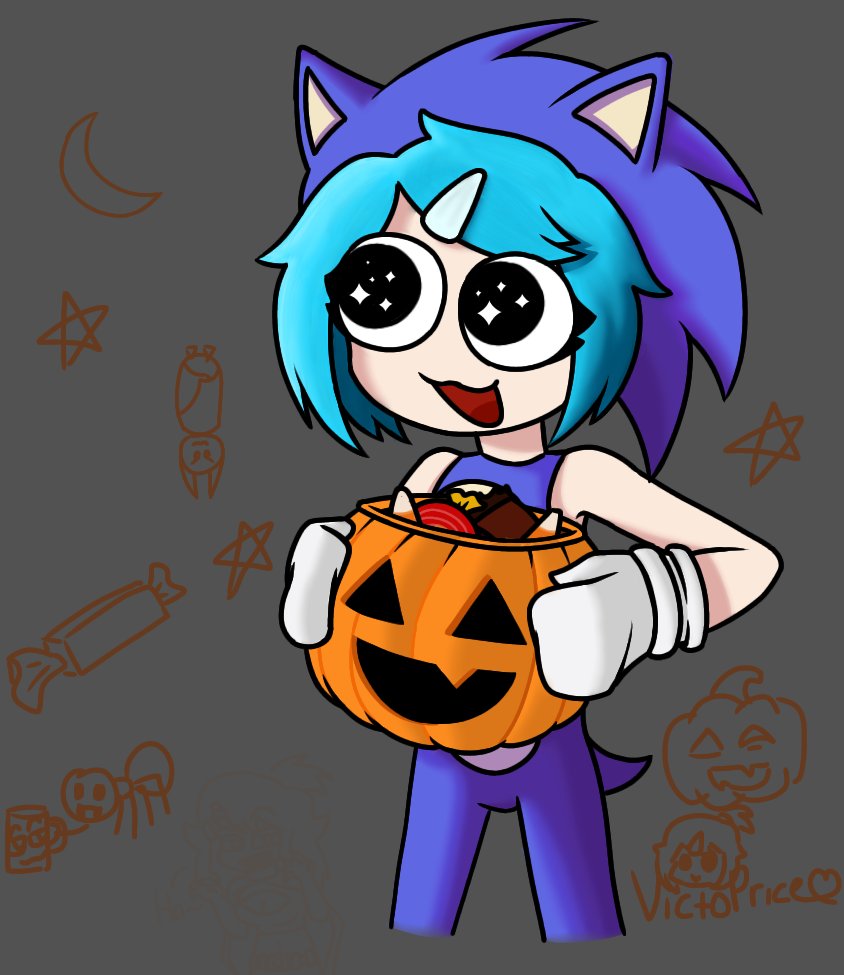 _LaSkyAuthor_'s tweet photo. (1/4)
Looks... like the Sonic costume suits her :>
#LaVerse | #LaSki | #Halloween https://t.co/SGT9Mkoxzc