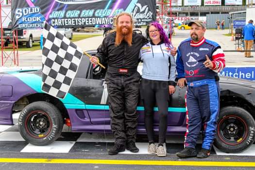 houser_team's tweet photo. Been sick since the race...But... Congratulations to our #19 Logan McCallister won bringing home the checkered and possible championship... And to our #13 Ricky Houser Jr. for finishing P3 in UCar and P4 in Mini Stock...🏁🏁🏆🏆🏁🏁 https://t.co/3ILlHjc4eN
