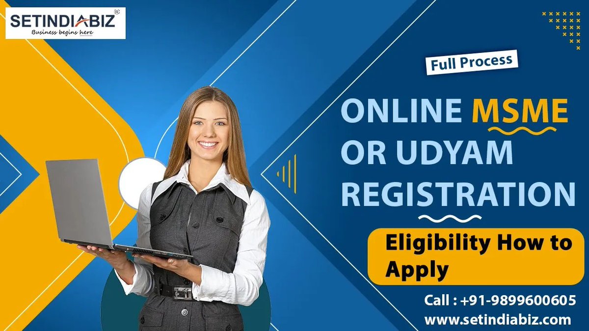 setindiabiz's tweet photo. Grow Your business with our MSME Registration Services!
Apply here: https://t.co/dCDVNLIZUM
Watch our detailed video: https://t.co/corULpXae7
#MSMERegistration #MSMEGrowth #MSMEServices #Setindiabiz https://t.co/G62HxovRcX