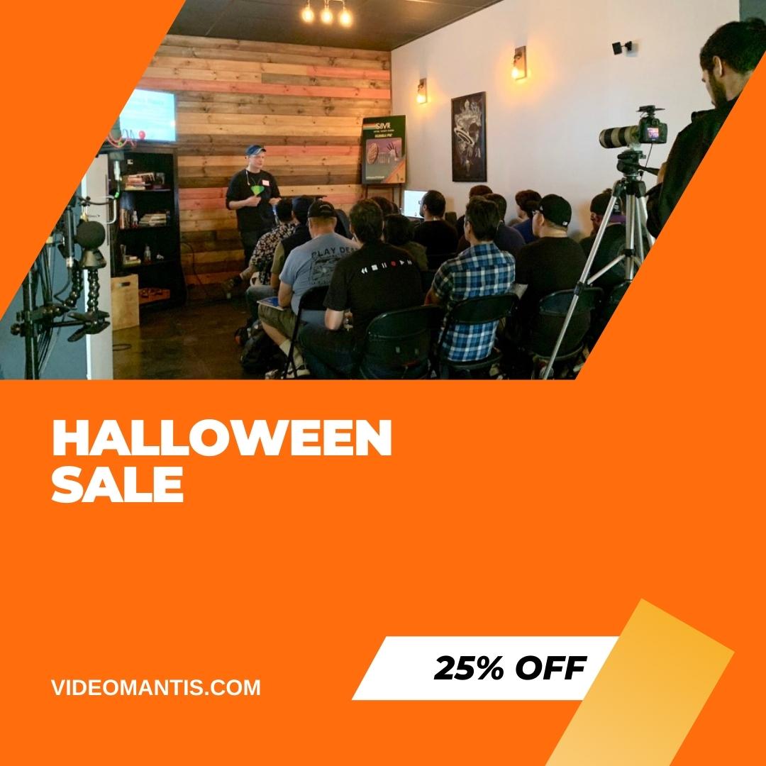 VideoMantis's tweet image. Creep it real with 25% off! bit.ly/VideoMantisCou… #ecourse #onlinecourse