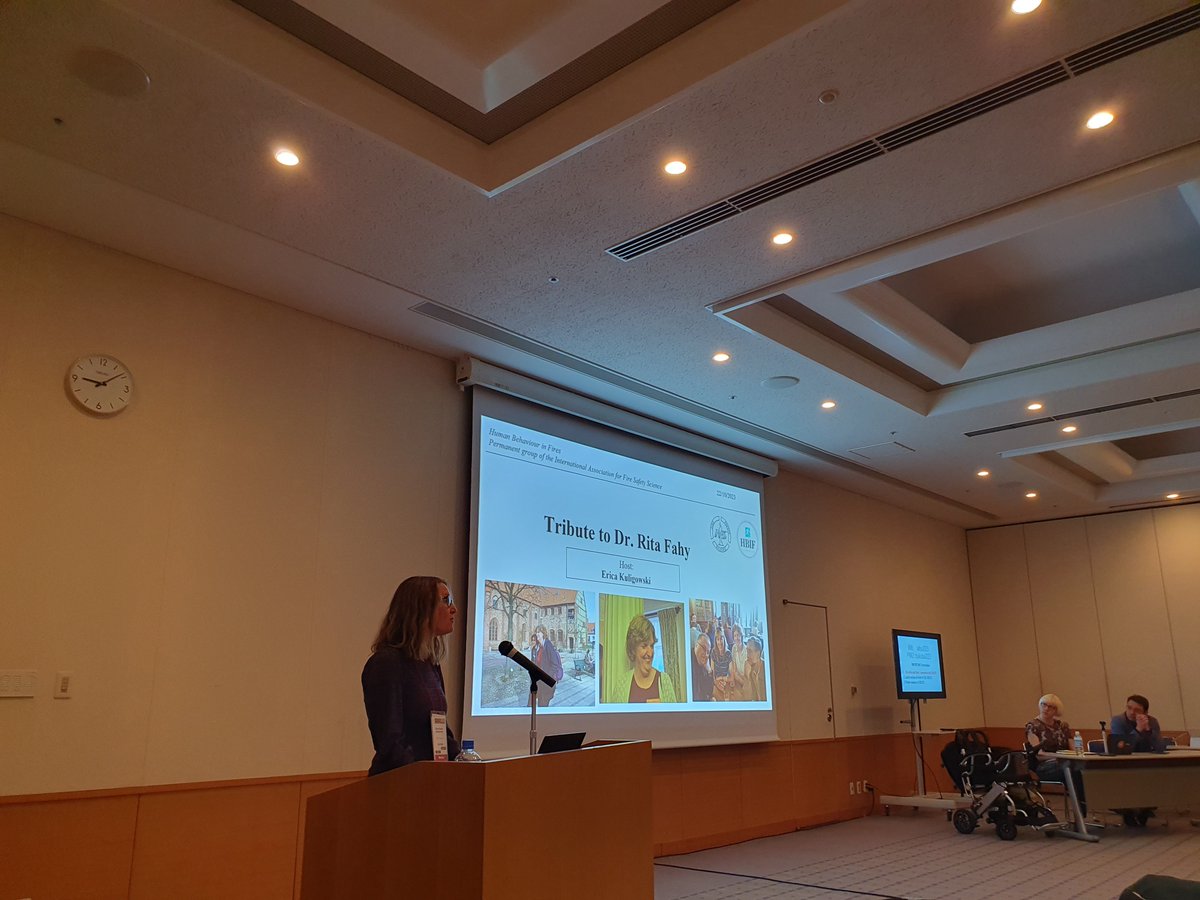 Enrico Ronchi (@enrico_evac) on Twitter photo Opening our <a href="/HBinFire/">HBIF iafss</a> workshop at <a href="/iafss2023/">IAFSS2023</a> with a tribute to Dr Rita Fahy by <a href="/ericakul/">Erica Kuligowski</a> Opening our <a href="/HBinFire/">HBIF iafss</a> workshop at <a href="/iafss2023/">IAFSS2023</a> with a tribute to Dr Rita Fahy by <a href="/ericakul/">Erica Kuligowski</a>