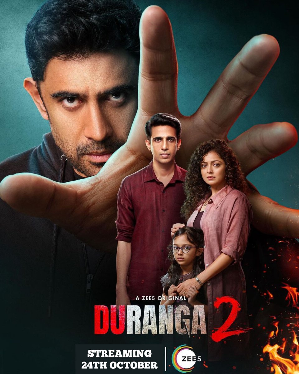 Zee5 Original Series #Duranga2 Streaming From 24th October On #Zee5.
Starring: #GulshanDevaiah, #DrashtiDhami, #AmitSadh, #AbhijeetKhandkekar, #RajeshKhattar, #BarkhaSengupta & More.
#Duranga2OnZEE5
#OTTUpdates #PrimeVerse

Follow @primeverseyt For Latest Entertainment Updates.