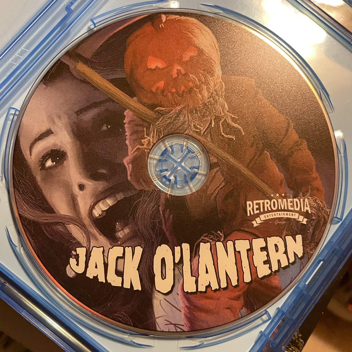 Jack-O aka Blu-ray by Retromedia! It’s a 1995 Slasher film starring Linnea Quigleyl! The main reason I bought this is because of the hilarious commentary exchanges between director and executive producer. Watch the movie first and then watch the movie with commentary. 🤣