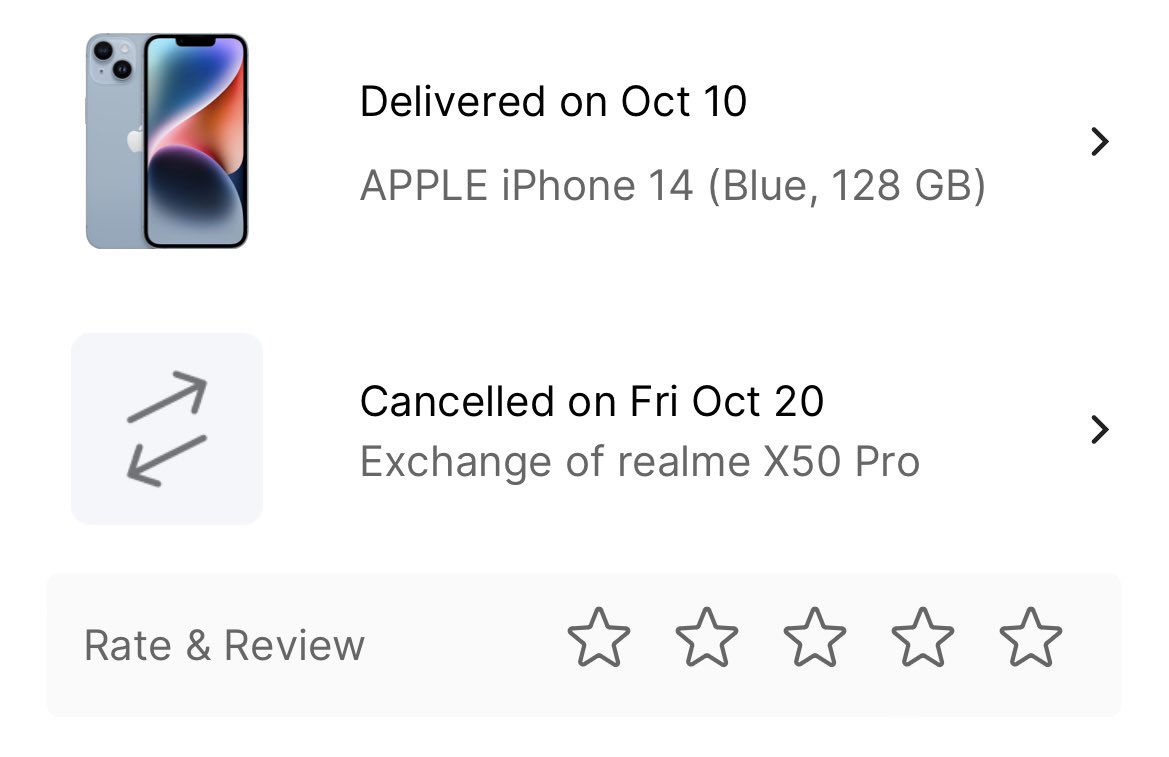 MahimaG59989871's tweet photo. I purchased two mobile phones in big billion days @Flipkart in exchange with other 2 phones, Now after 1 week  the old phones need to be picked  up to initiate reimbursement of amount, but flipkart is regularly cancelling my exchange phone pick up @flipkartsupport https://t.co/vBimSOoXAX