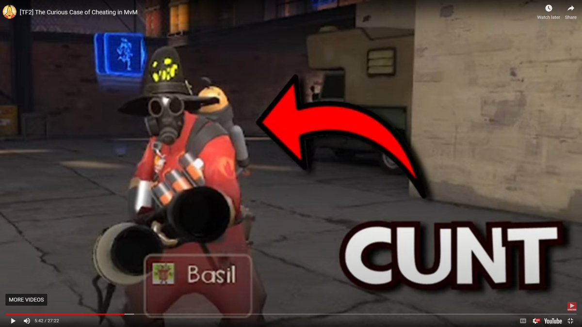 Admitmistake's tweet photo. Weezy insults Basil on his video as a cunt and other things, knowing he impersonated Basil in a now cut part of the video, here is also some audio of it: https://t.co/jLSe3H3A38 https://t.co/YuSjM5sw0F