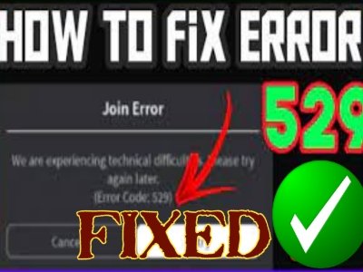 How to Fix Roblox Error Code 529 - Fix Error Code 529 Roblox 