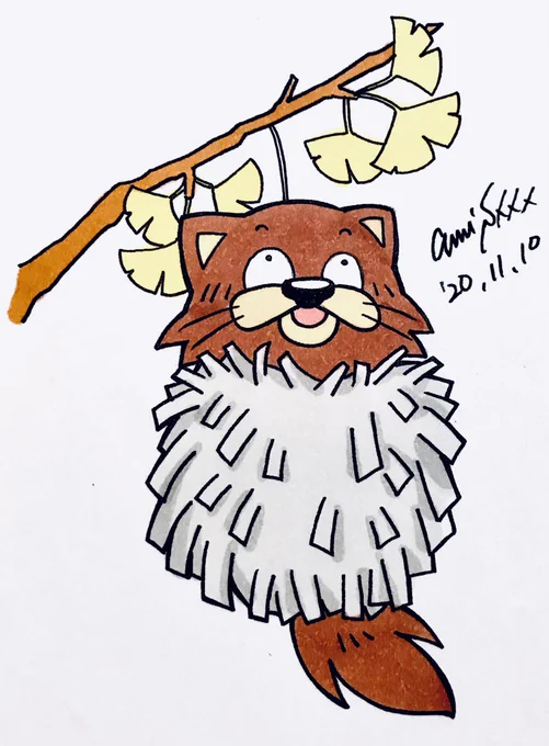 道路に銀杏の実むっちゃ落ちてるわよね。  アレルギー体質で子供の頃に銀杏の外皮の果肉部分で酷いギンナン皮膚炎になって以来、この時期はバイオのゾンビの群れに突入する気分で銀杏並木を歩いています。  でもギンナン食べるのは好き。 柴田亜美