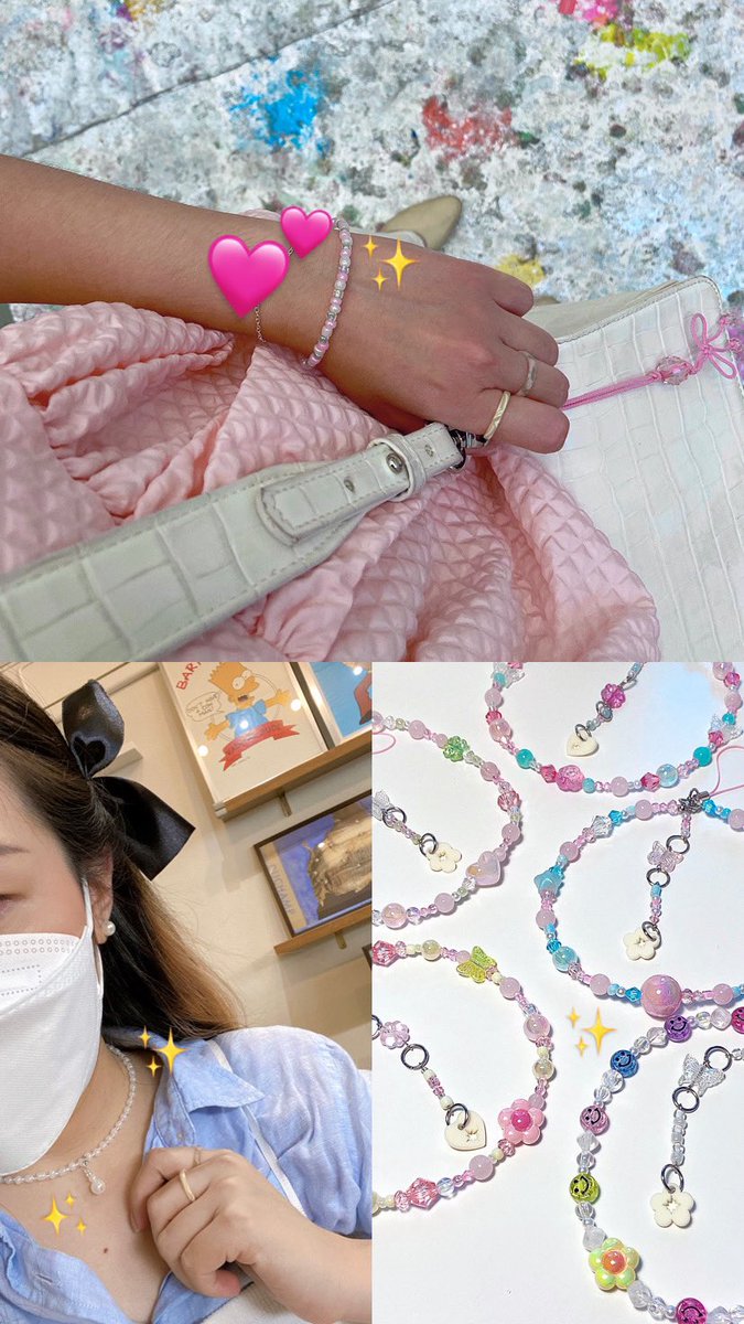 🌈 เพื่อนๆมีใครสนใจ WORKSHOP ลูกปัดวันเสาร์-อาทิตย์มั้ยค้า☺️ ได้ทั้งสร้อยข้อมือ สร้อยคอแล้วก็สายคล้องมือถือเลยย💕

สถานที่ : สีลม / BTS ช่องนนทรี
จำนวน : 6-8 คน/รอบ
💝มีของขวัญพิเศษสำหรับรอบ EARLY BIRD ด้วยน้า

✨ใครสนใจทัก DM มาได้เลยนะค้า☺️ 

🎀 ราคา 550.-/คน