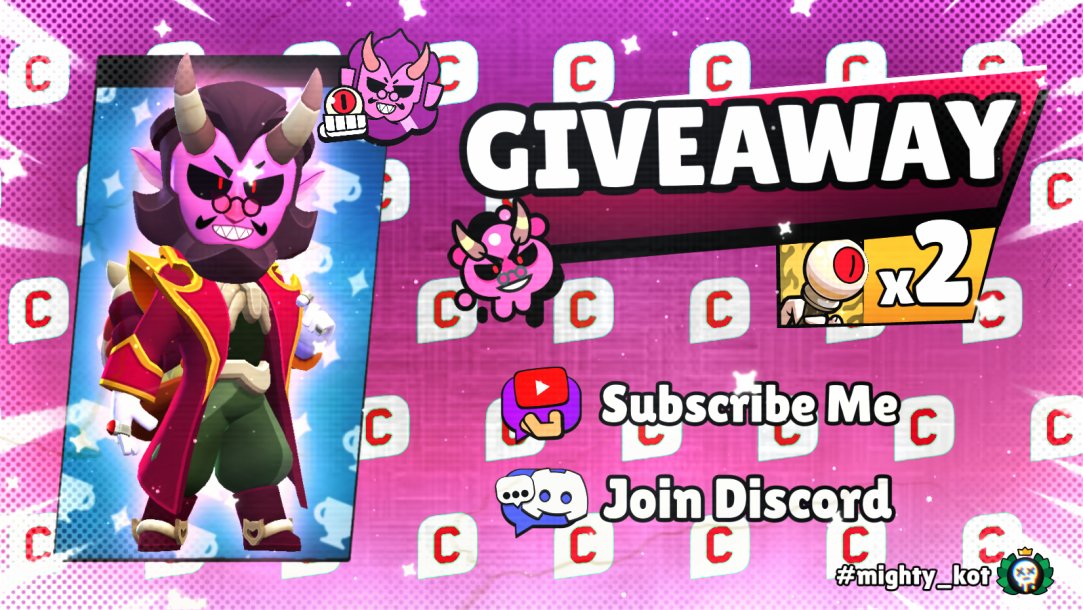 bimbeto69's tweet photo. 🚨 x2 Ringmaster Byron Giveaway! 
 (Each skin includes cosmetics)

To Enter: (1x skin on twitter)
✅ Follow @Mighty_KOT @Xenon_Lero 
💜 Like
🔁 Repost

Discord Giveaway: (1x skin)
🔗 Join : https://t.co/E4vUBkJ7ZX

#RingmasterByronGiveaway #RingMasterByron #BizzareCircus https://t.co/Co1qPPi1K1