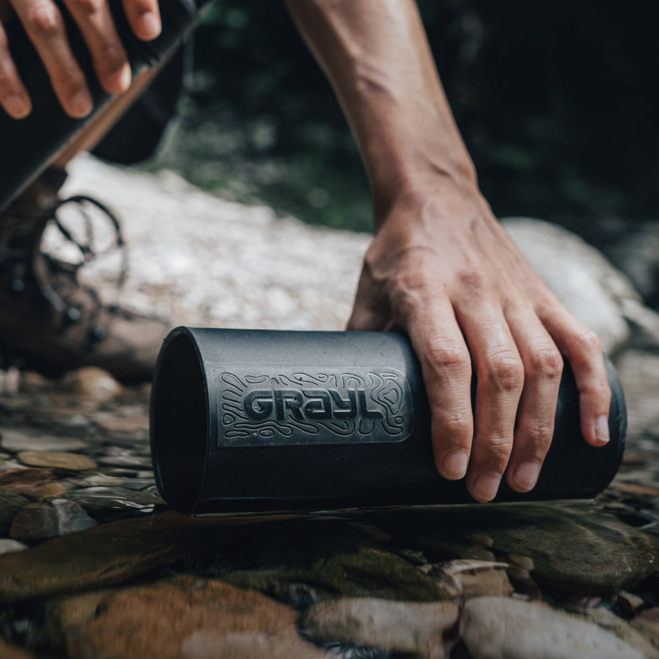 GRAYL UltraPress Hiking Bottle Turns Dirty Water Safe to Drink in 10 Seconds
tinyurl.com/yruqcxhb
#bottle #camping #hiking #travel #waterpurifier