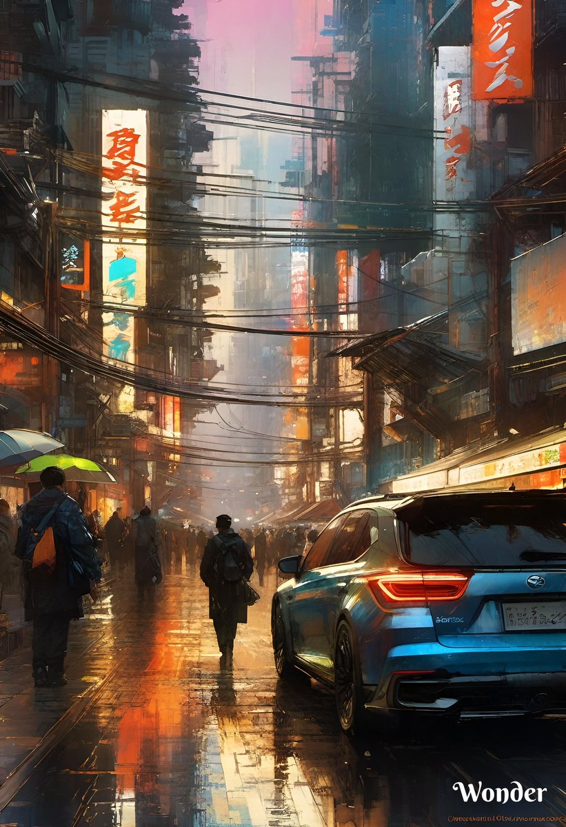 MclucienSports's tweet photo. The #streets of #Tokyo, #AIart #AIArtwork https://t.co/B0mlIYligS