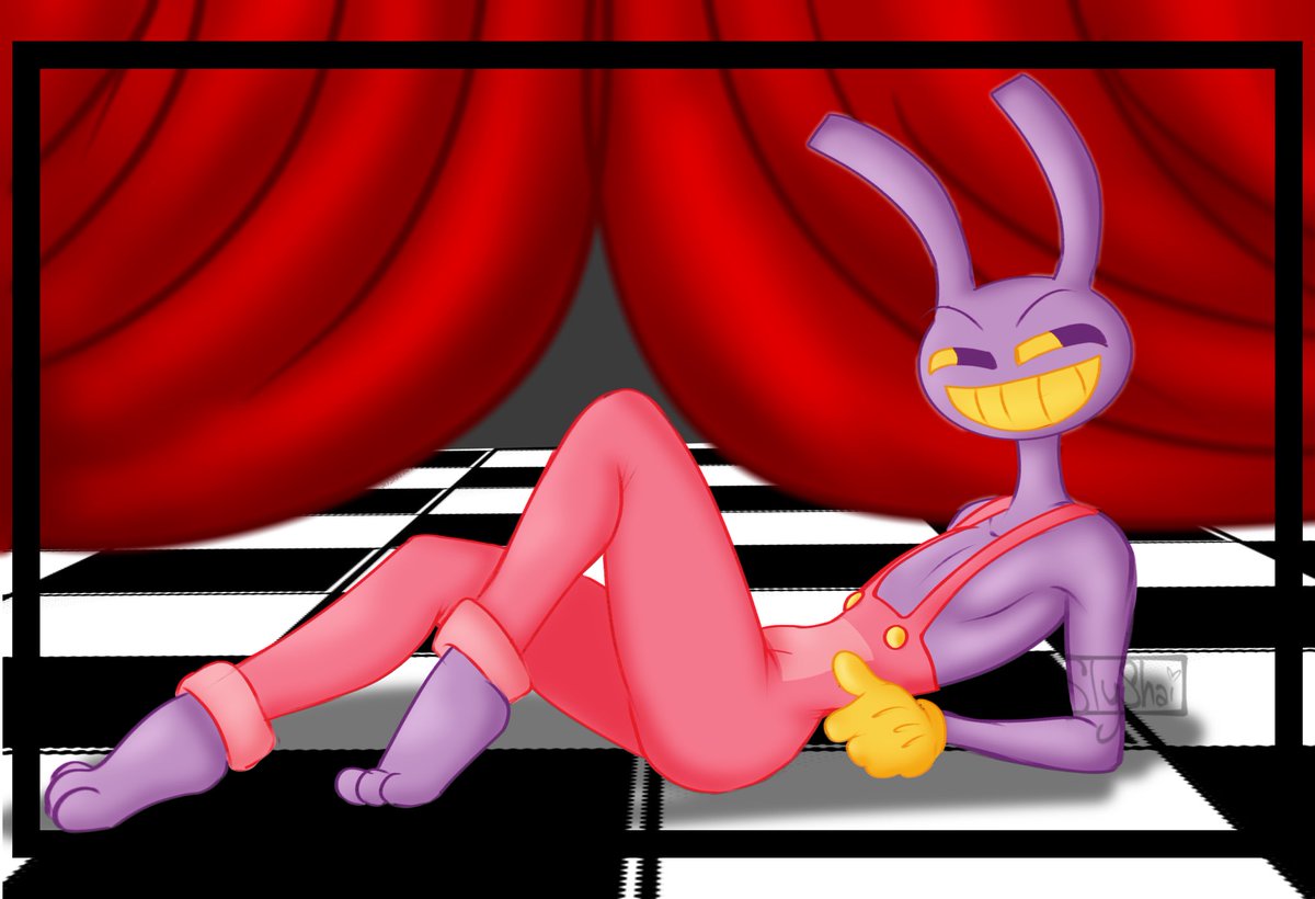 Welp I simp for the sassy rabbit 
…there will be more Jax 
#TheAmazingDigitalCircus #jaxdigitalcircus #jaxfanart