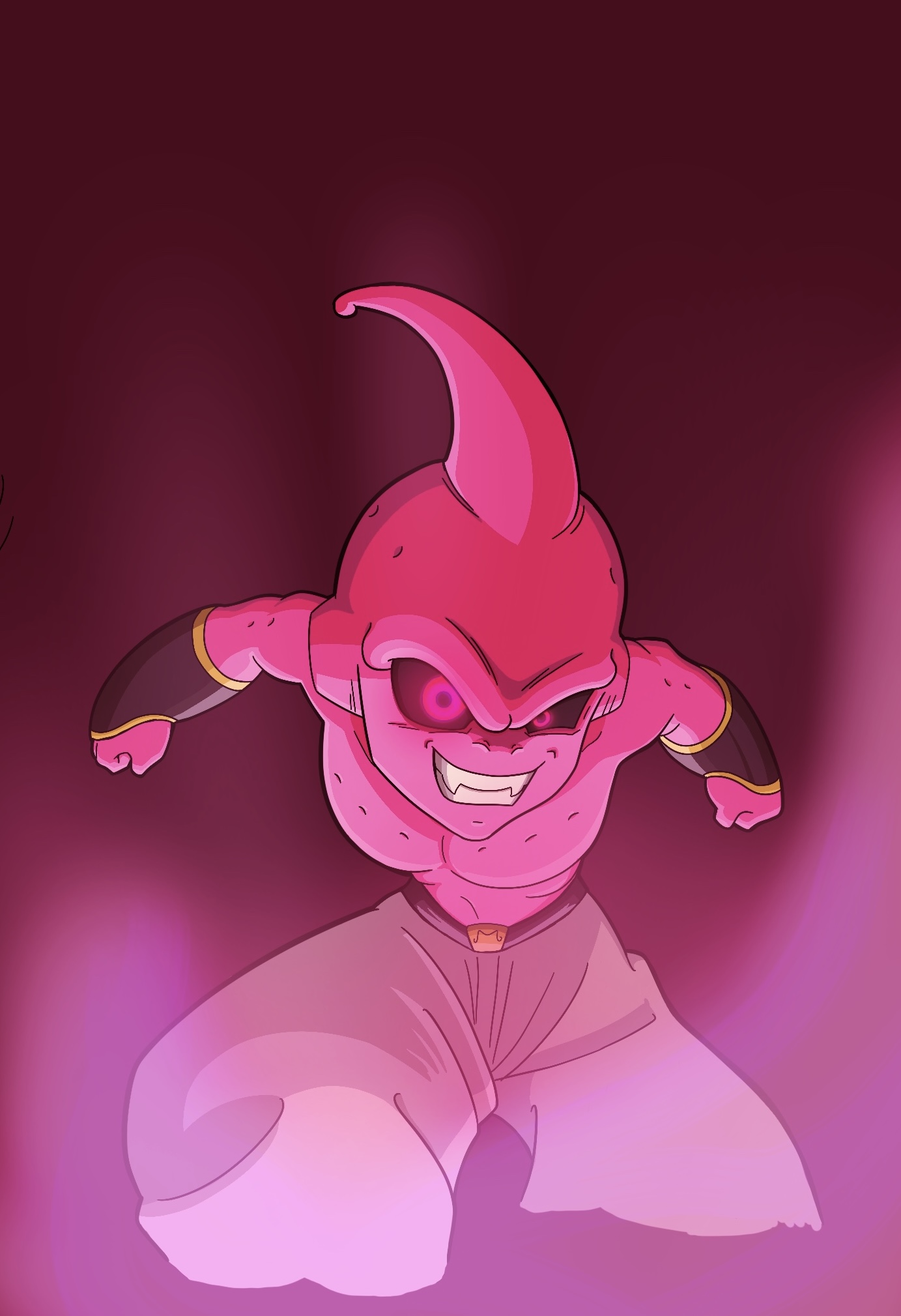 Kid Buu, kid, dbz, buu, HD wallpaper