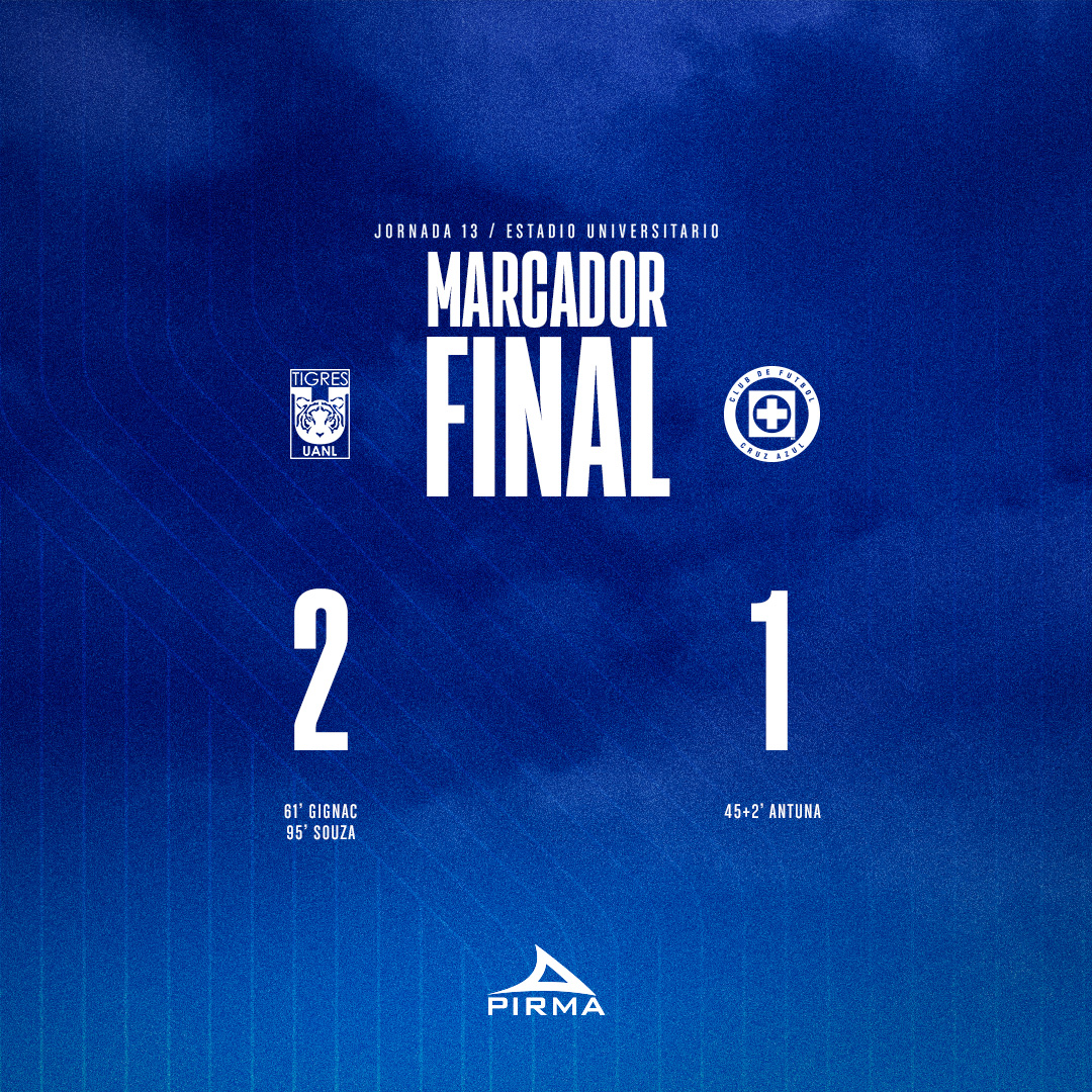 CruzAzul's tweet photo. Termina el encuentro.

#AzulDePorVida https://t.co/P3jDRUCqze