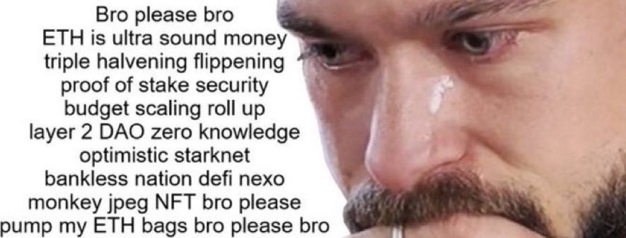 GhostofWhitman's tweet photo. “The Merge”
“The Flippening”
“Ultra Sound”
“Net Deflationary”
“Triple Halvening” https://t.co/JM8HIIIHMm