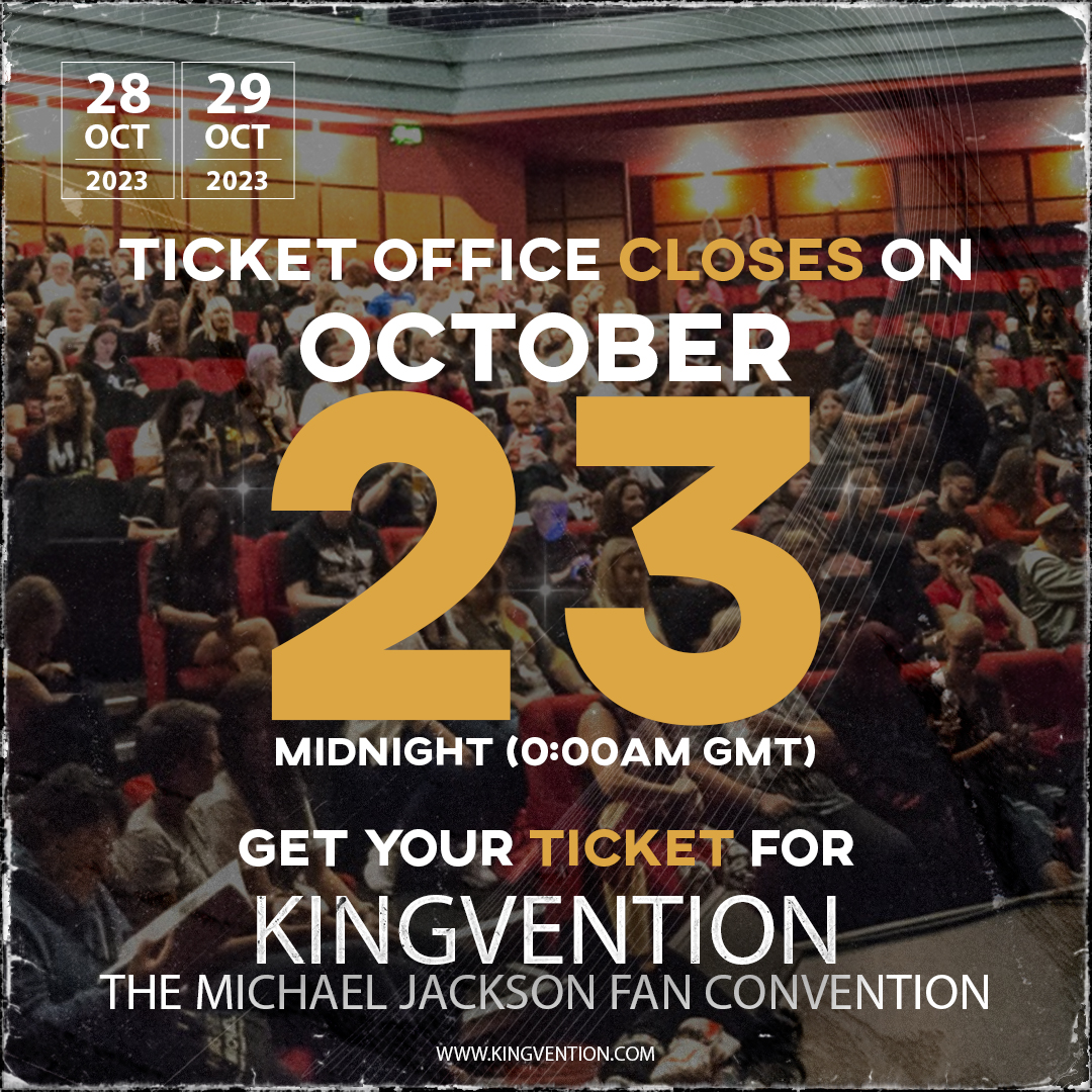 kingvention's tweet photo. Get your ticket for the Michael Jackson Fan Convention before it is too late!!
https://t.co/lyFdIoMngW
#MichaelJackson #Kingvention #MJConvention https://t.co/NpunQAv8xr