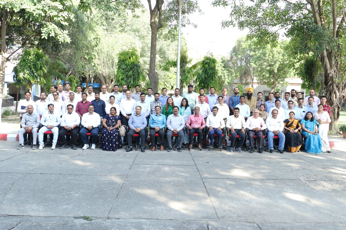 IndianStandards's tweet image. BIS conducted a 2-day residential training programme for Key Resource persons (KRP) organized by TNMD at NITS, Noida, on October 19 and 20, 2023.
#BIS #NITS #TrainingProgramme