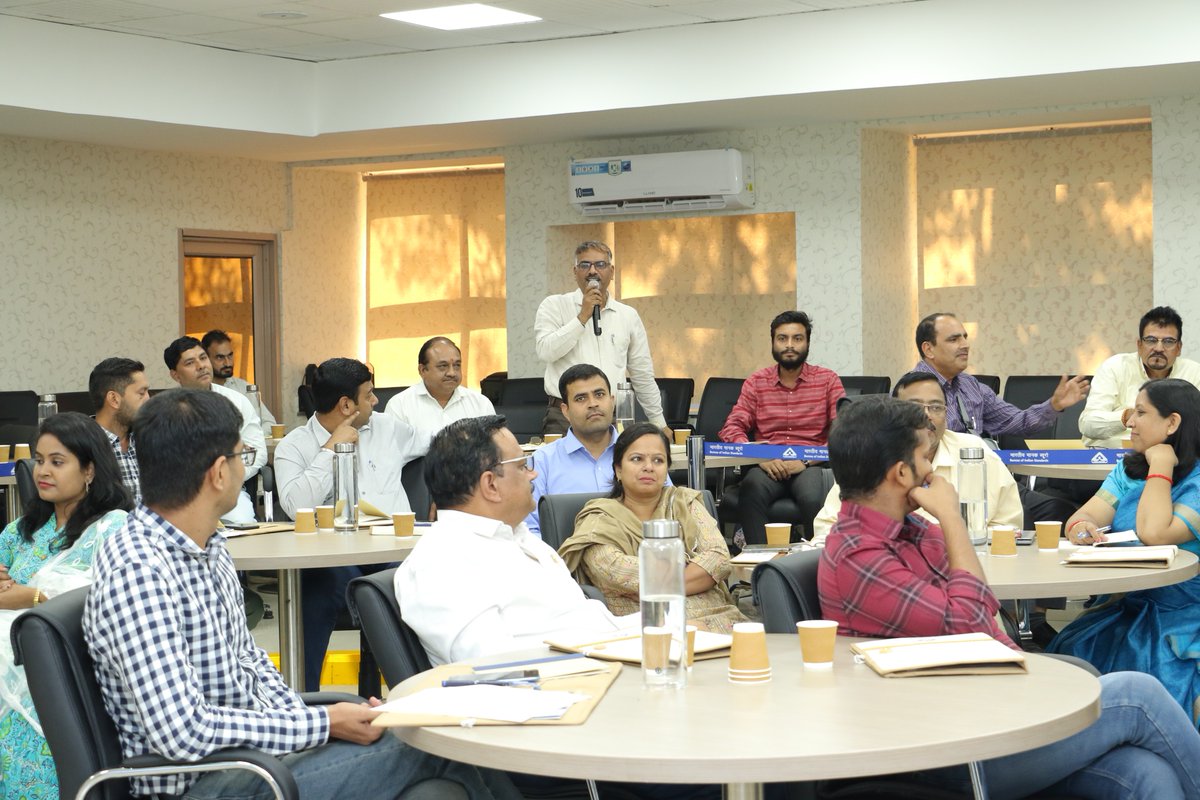 IndianStandards's tweet image. BIS conducted a 2-day residential training programme for Key Resource persons (KRP) organized by TNMD at NITS, Noida, on October 19 and 20, 2023.
#BIS #NITS #TrainingProgramme