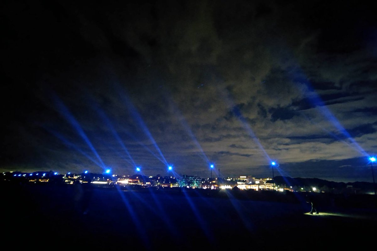 NoNatureNoLife1's tweet image. 茨城県大洗サンビーチにて
ナイトウェーブ👍
凄く神秘的でした✨
イベントは今日までです！
まだの人は是非!!
#NIGHTWAVE
#大洗サンビーチ
#イルミネーション