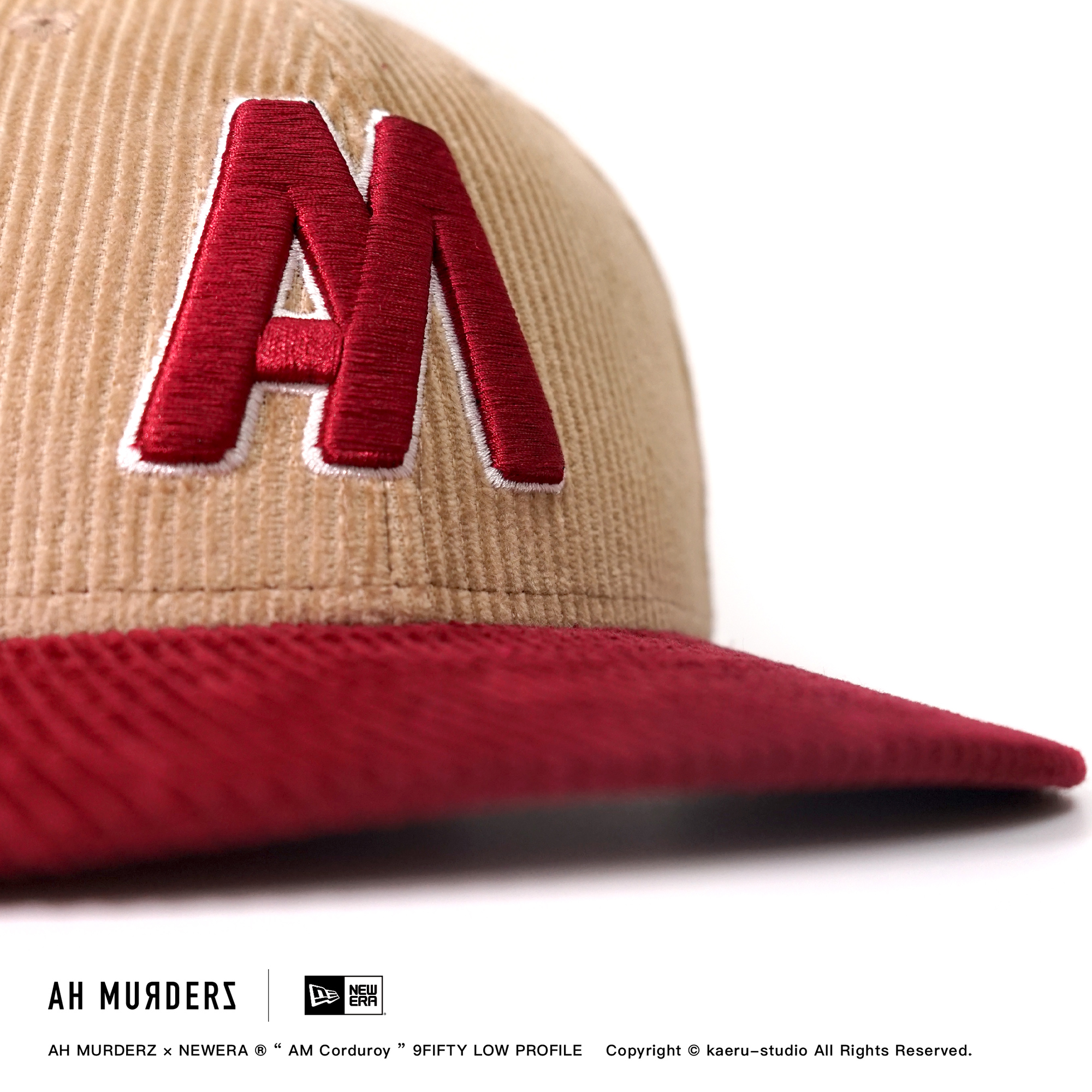 AH MURDERZ × NEWERA 9FIFTY レッドスパイダー キャップ - 帽子