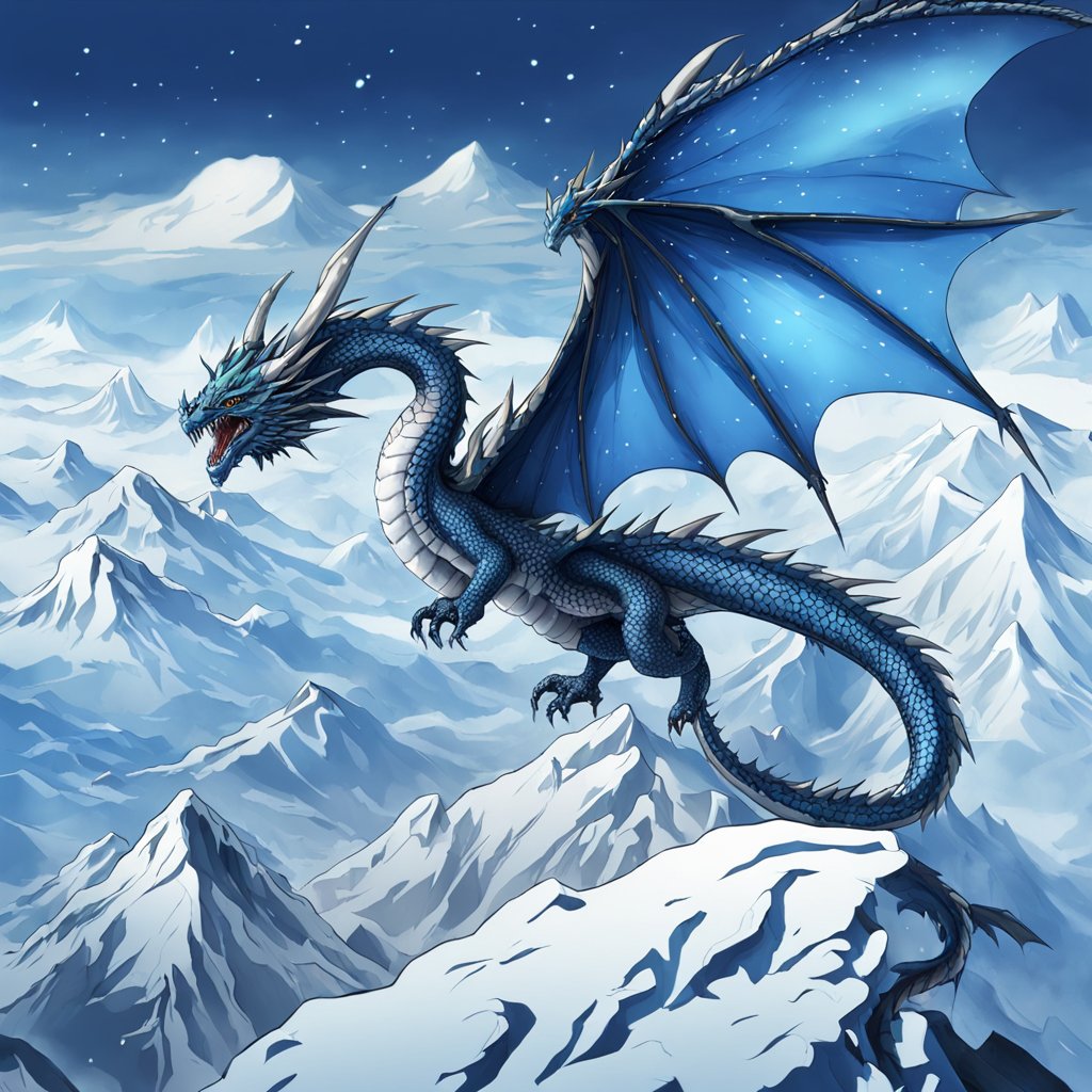 evincar333's tweet photo. AI Stable Diffusion....Blue Dragon https://t.co/QymOQHdq3D