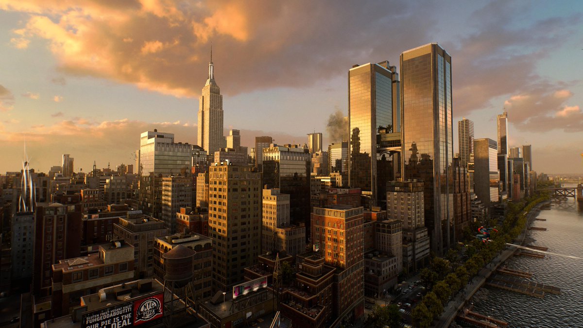 This game dude. How much geometry are you guys pushin? There is so much stuff rendering on screen. So impressive. #PS5Share, #MarvelsSpiderMan2