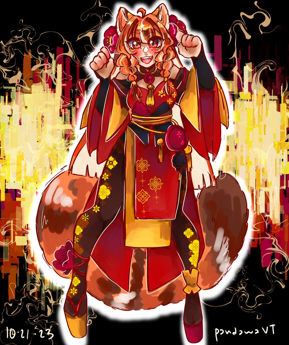 lovelidoe's tweet image. 20/31 - Decorated @/ PandawaVT !! #pandawaart #VTOBER2023