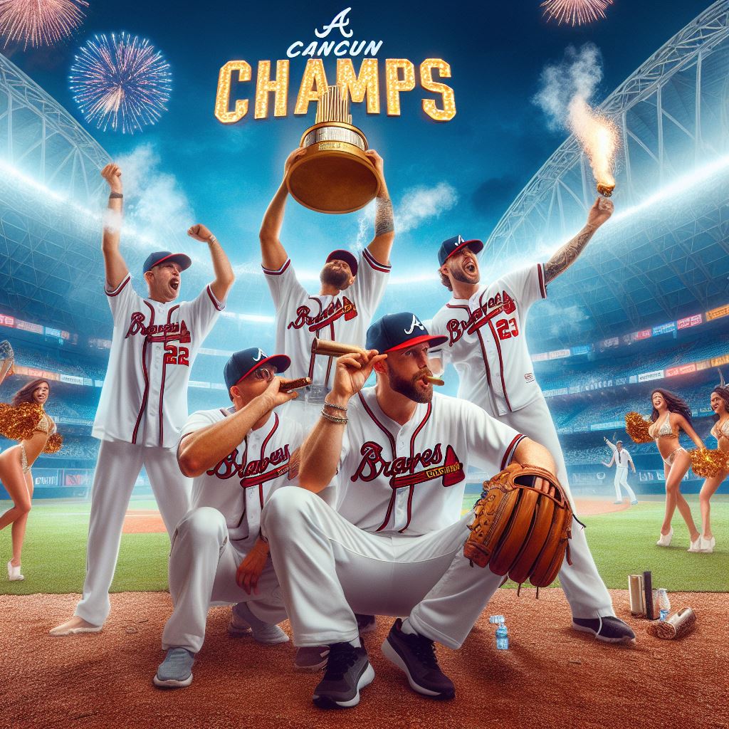 MLBONFAX's tweet photo. Congrats to the Atlanta Braves https://t.co/cogqWzAMr3