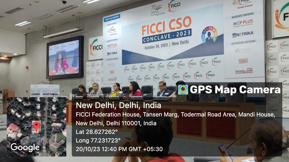 IMSECGhaziabad's tweet photo. Proud MBA Students at FICCI CSO CONCLAVE 2023!
We're excited to share our incredible experience at the FICCI CSO CONCLAVE 2023, where we delved into the future of security and business.
#FICCICSOConclave2023 #MBAExperiences #SafetyAtWorkplace #WomenEmpowerment #IMSEC https://t.co/6ReGuUVq44