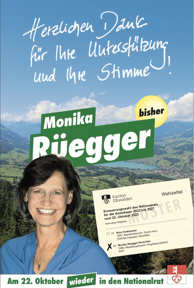 #WahlCH23 #wahlen2023 <a href="/Kanton_Obwalden/">Kanton Obwalden</a>