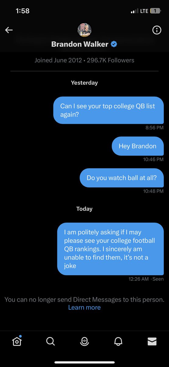 Dave_Suchowolec's tweet photo. @BarstoolBigCat what did I do?!? https://t.co/Tq0i86dZfB