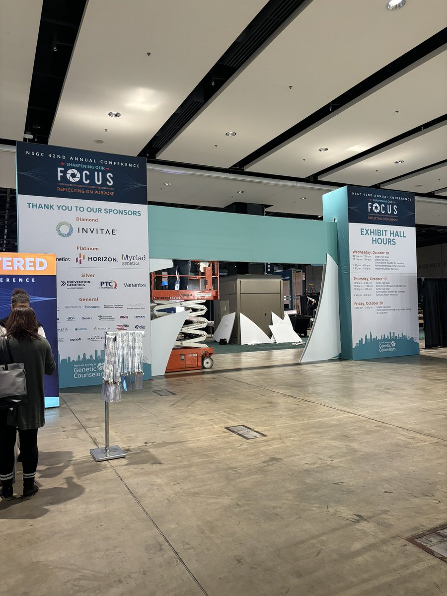 #NSGC23 was my first one and it felt surreal to finally be a part of it that was a dream for me all these years 🥹 Loved connecting with so many GCs and GC students! #GeneChat