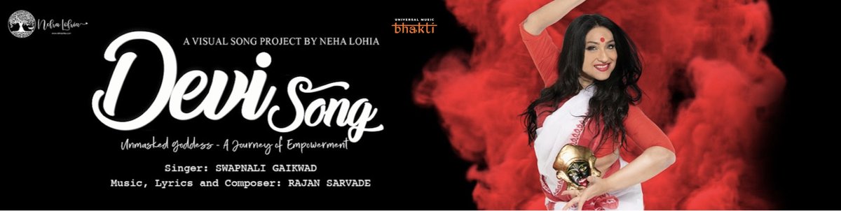 ne_lo's tweet photo. Let Your Shakti Shine Bright: 'Devi Song' Now on Universal Music Bhakti, get into the rhythm and music, let the vocals take you with them to the other realm, sung by @SwapnalIMusic #Devisong #unmaskedgoddess #DeviSongOutNow Watch on Youtube/universalmusicbhakti🎶 https://t.co/u5XgXqg0aH