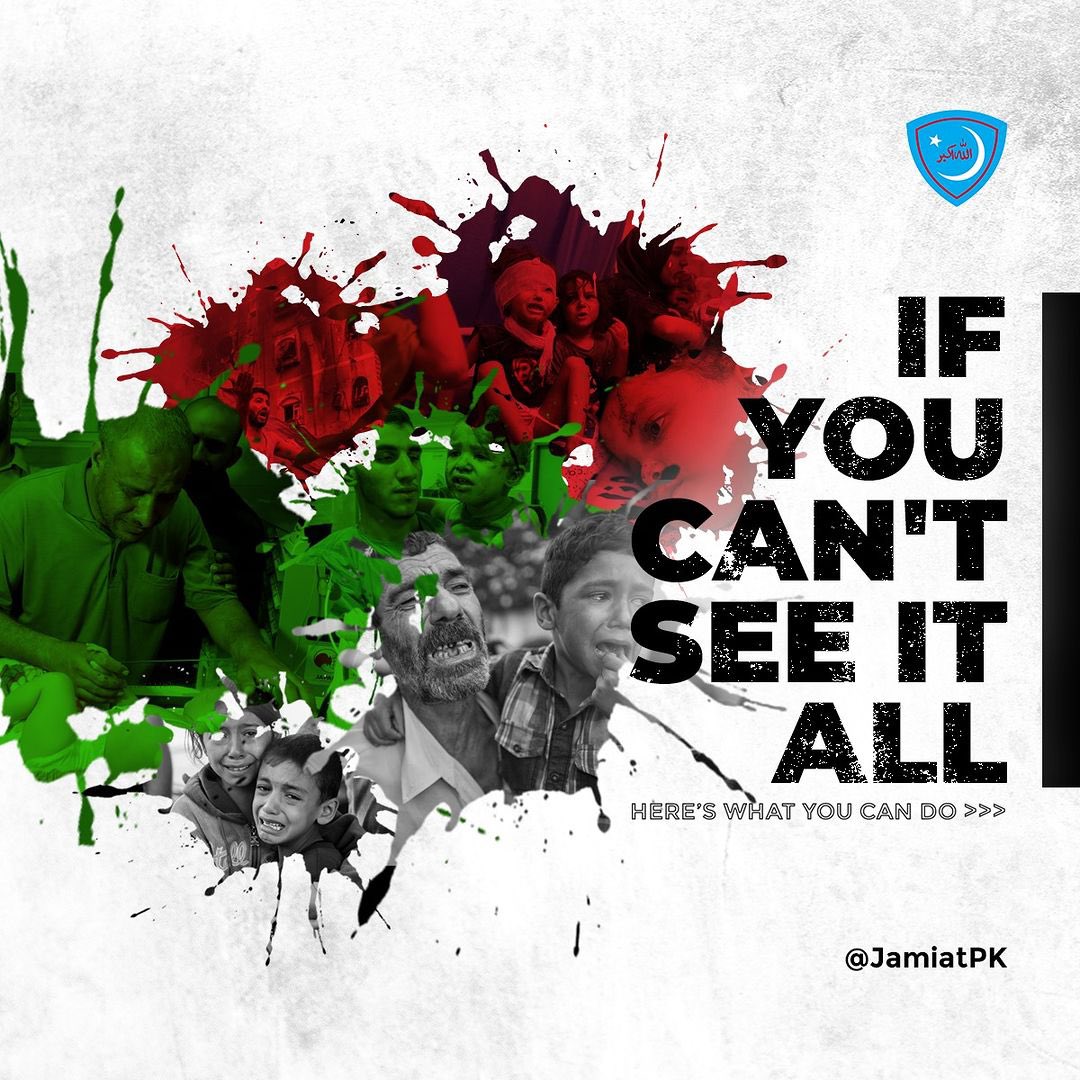 JamiatPK's tweet photo. It's really heart-wrenching to see the Genocide happening on the daily basis in Gaza.
If you can't see it all, Here's what you can do to play your role against this brutality of Israel!

Sign this petition yourself on the link given below, to deliver this petition to the Secretary General of the United Nations, and get it done by your friends as well.
🔗: https://t.co/dvNNmxHE4n

#Gaza_Under_Attack #WeStandForPalestine