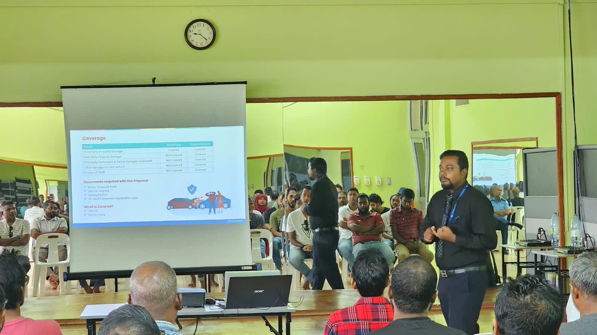 alliedmv's tweet photo. We’re pleased to hold a “Rakka” Info Session for Taxi Drivers in collaboration with @PoliceMv #RoadPoliceMv  #policemv #roadsafety #amalundhakkaanan https://t.co/SJHFIpayoy