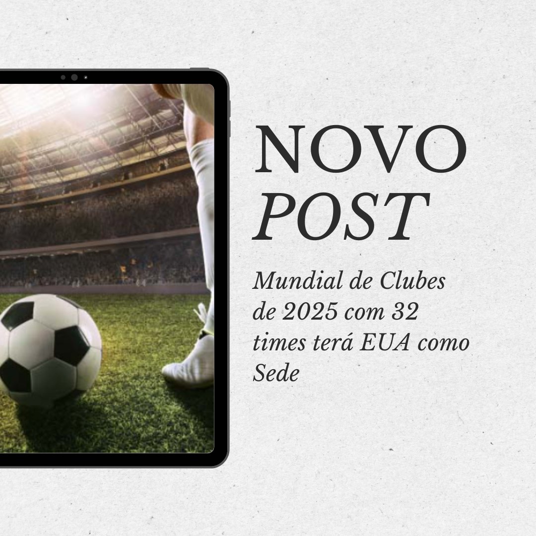 br_nos_eua's tweet photo. O novo modelo do mundial de clubes terá sua primeira edição que acontecerá nos EUA, leia mais: 
https://t.co/qeIyJxdO7K https://t.co/M39BdEhdeo