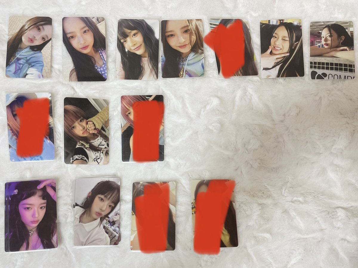Hyx_mmm's tweet photo. 뉴진스 포카 양도해요

All 1.3
Sell🅾️ dm

뉴진스 포카 포토카드 양도 민지 하니 다니엘 해린 혜인 newjeans poca pc https://t.co/ahuwWhsdSR