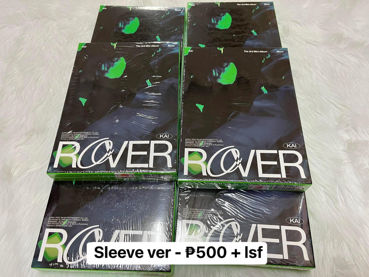 WTS/LFB EXO PH #TVSOnhand Clearance Sale Kai Rover - Sleeve and Digipack w/ POB Poster (Sealed) ♡ Digipack: ₱300 each + lsf Sleeve: ₱500 each + lsf 💸 DOP: 10 days after reservation 📦 Can ship w/ other onhands ❌ No cancellation Reply/DM Mine to reserve ~