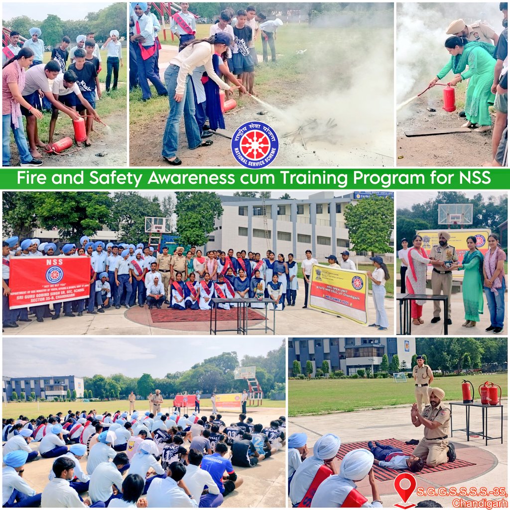 NSSOpenUnit's tweet photo. ℕ𝕆𝕋 𝕄𝔼, 𝔹𝕌𝕋 𝕐𝕆𝕌
Glimpse of Fire &amp; Safety Awareness cum Training Programme for #NSSv of #SGGSSSS_35, Chandigarh &amp; #NSSOU #Youth4India #NSS #YuvaBharat

@ianuragthakur @NisithPramanik @YASMinistry @_NSSIndia @NSSRDChandigarh @ChandigarhNSS @iBikramRana @Binesh_Bhatia https://t.co/PT3W1NAyK1