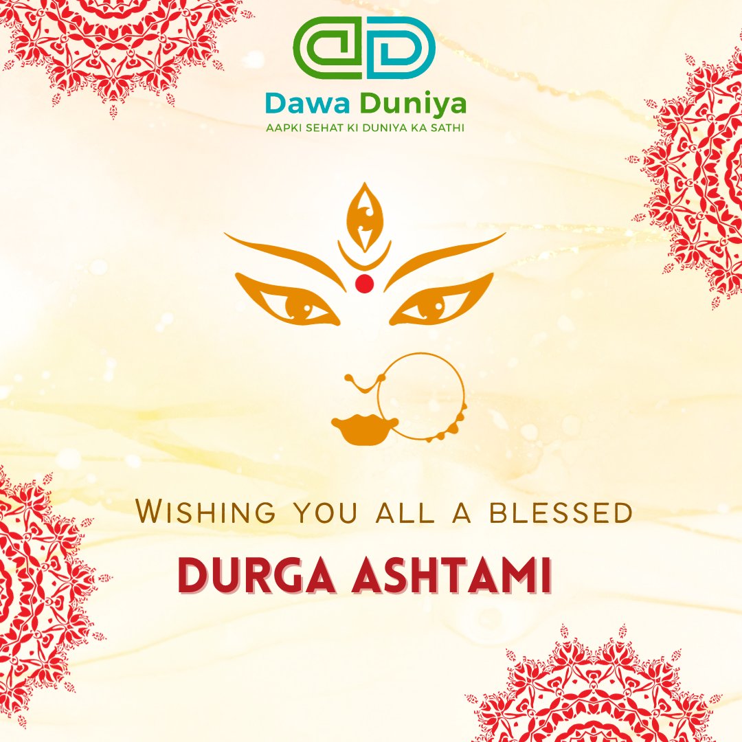 Empowering health and happiness on this auspicious Durga Ashtami! 🌸 Embrace wellness, celebrate life! #DurgaAshtami #HealthcareMagic #WellnessJourney #EmpowerHealth #FestiveVibes #HealthyLiving 🌿