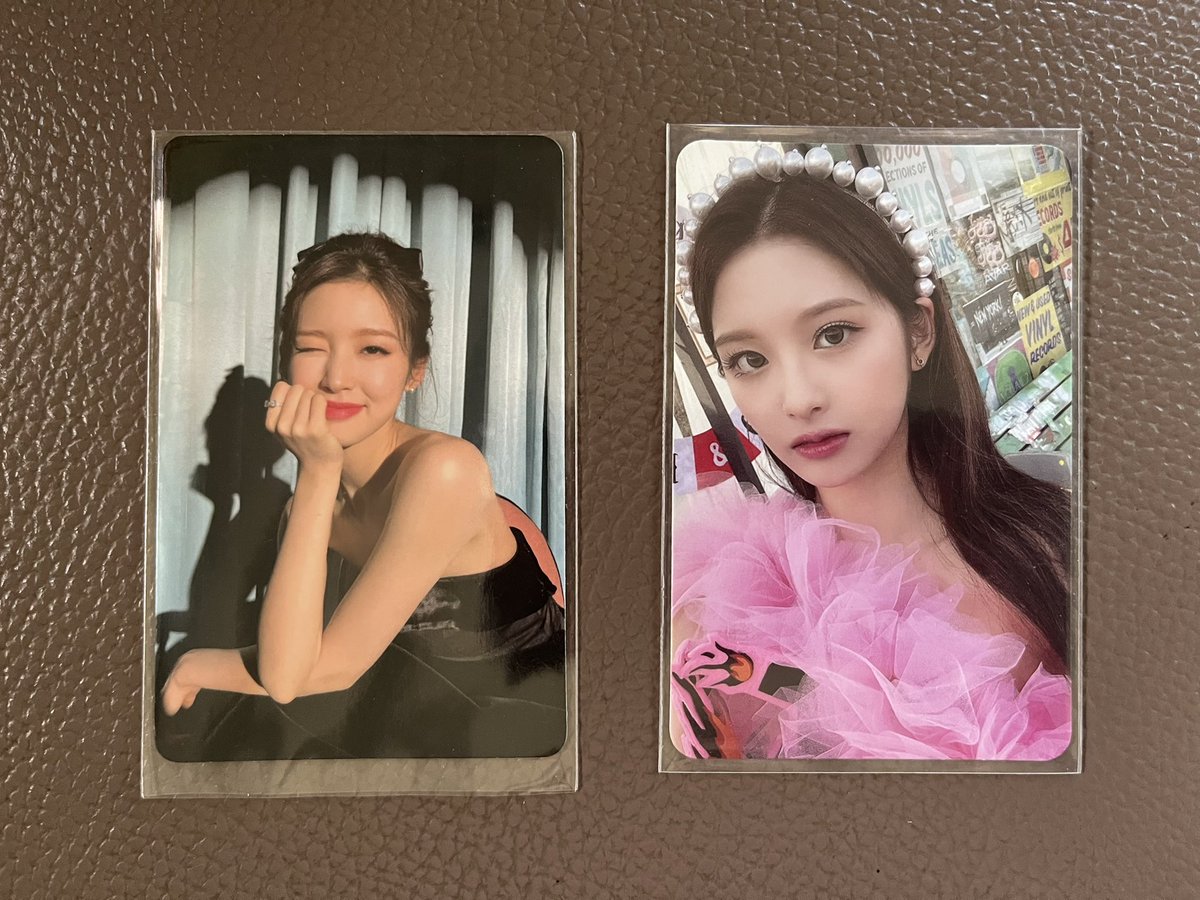 ssbychn's tweet photo. - อาริน 150 รวมส่ง
- ซอลยุน 70 รวมส่ง 
สนใจสอบถามได้ค่า 
#ตลาดนัดohmygirl #ตลาดนัดnmixx https://t.co/8g7Ep6AIMJ