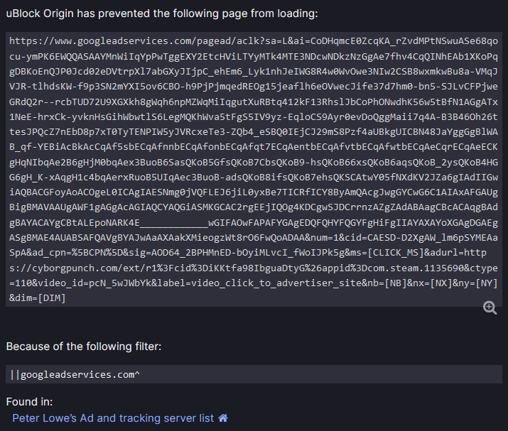 DeadlyMLPChick's tweet photo. phenomenal, YouTube. I turn off my ad block because y'all suck shit and now I'm getting scam and tracking ads pretending to be the @UnpackingALife devs https://t.co/YNI6P8GtRZ
